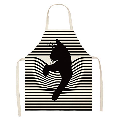 Delantales de cocina con diseño de gatos - SHOPLNESS