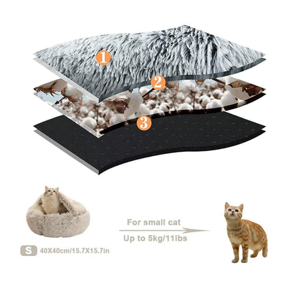 Cama cueva de felpa suave - GNCPETS