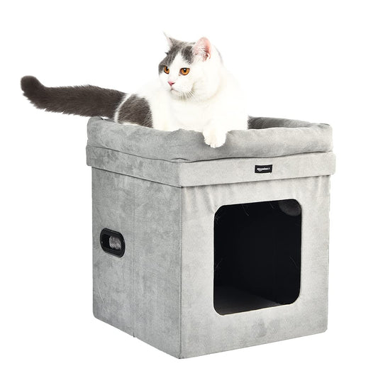 Cama para gatos pleglable - AMAZON BASICS