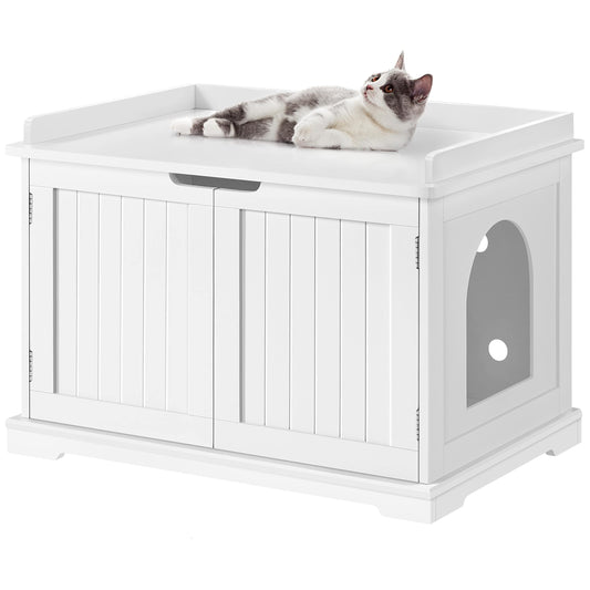 Mueble Arenero para Gatos 75,5x51x52,5cm - YAHEETECH