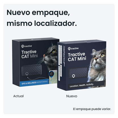 Collar para gatos con GPS mini - TRACTIVE