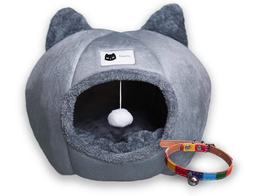 Cama cueva 2 en 1 - KAWAI PETS