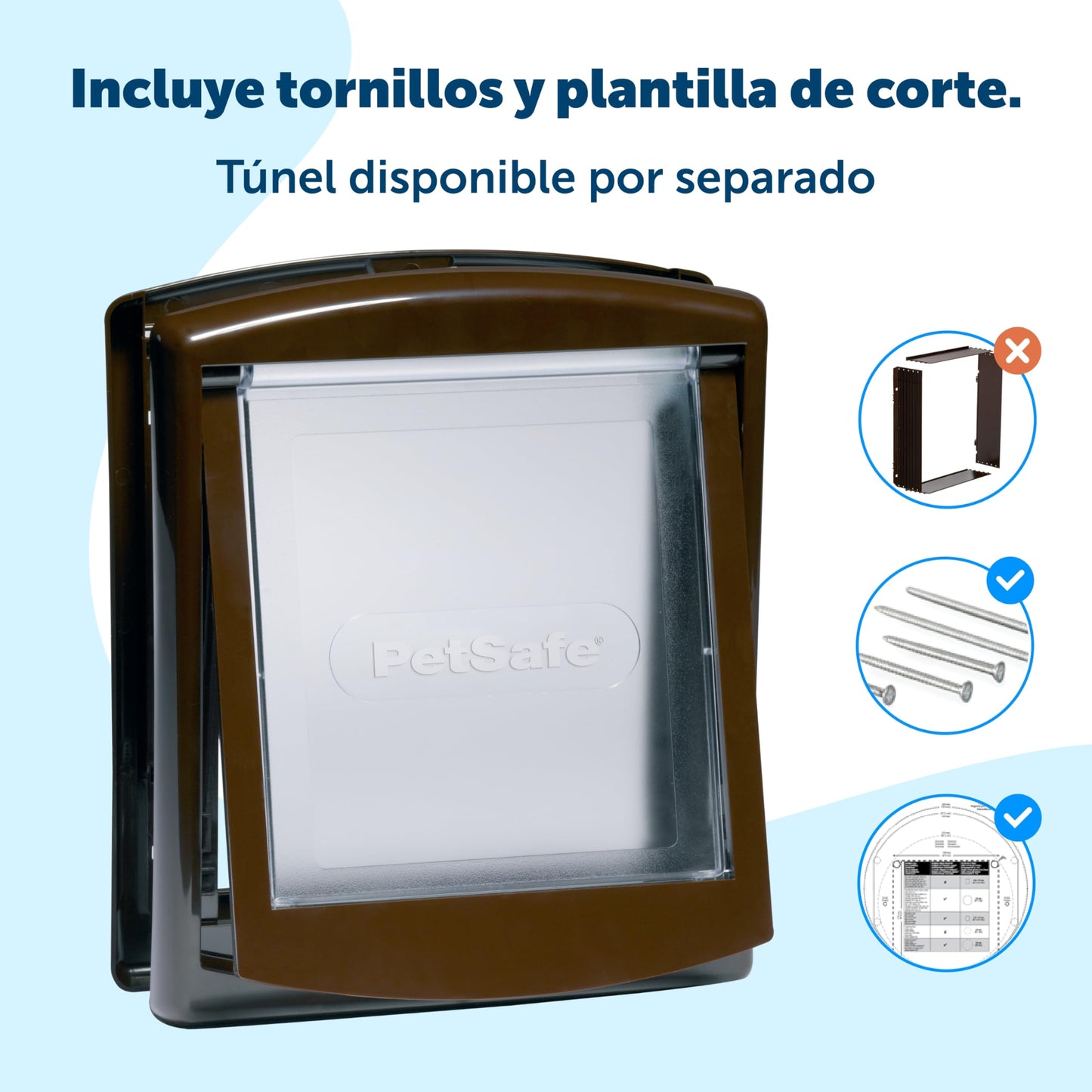 Puerta gatera con 2 posiciones _Staywell Original - PETSAFE