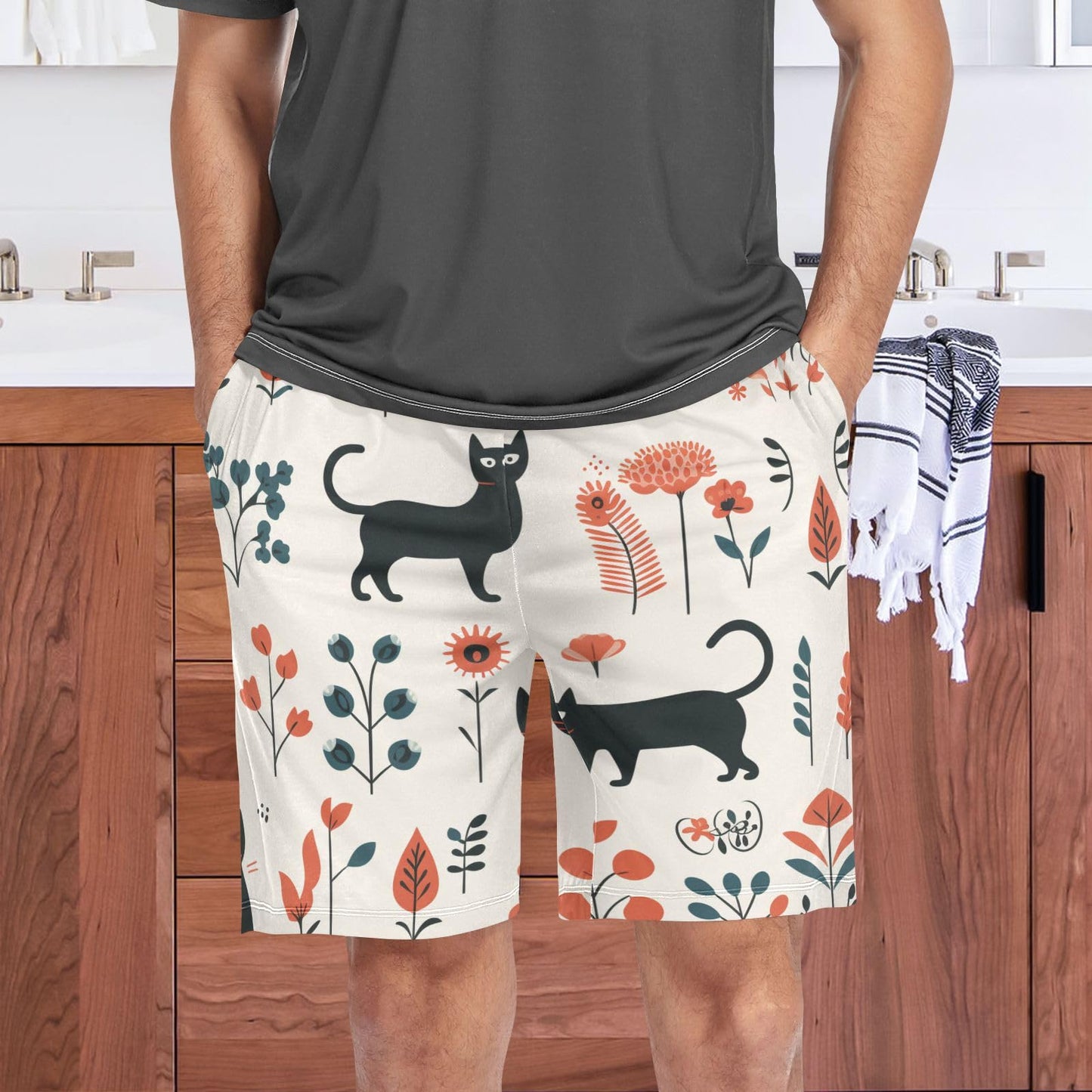 Pantalones cortos de pijama para hombre - MNSRUU