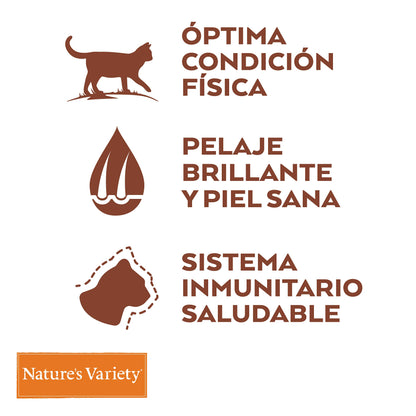 Pienso para Gatos Adultos 1,25kg - NATURE'S VARIETY Selected