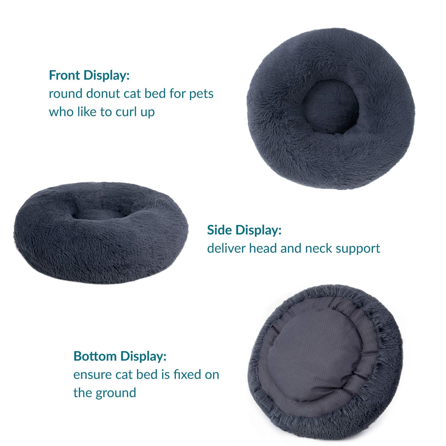 Cama para gatos de felpa - BEDSURE