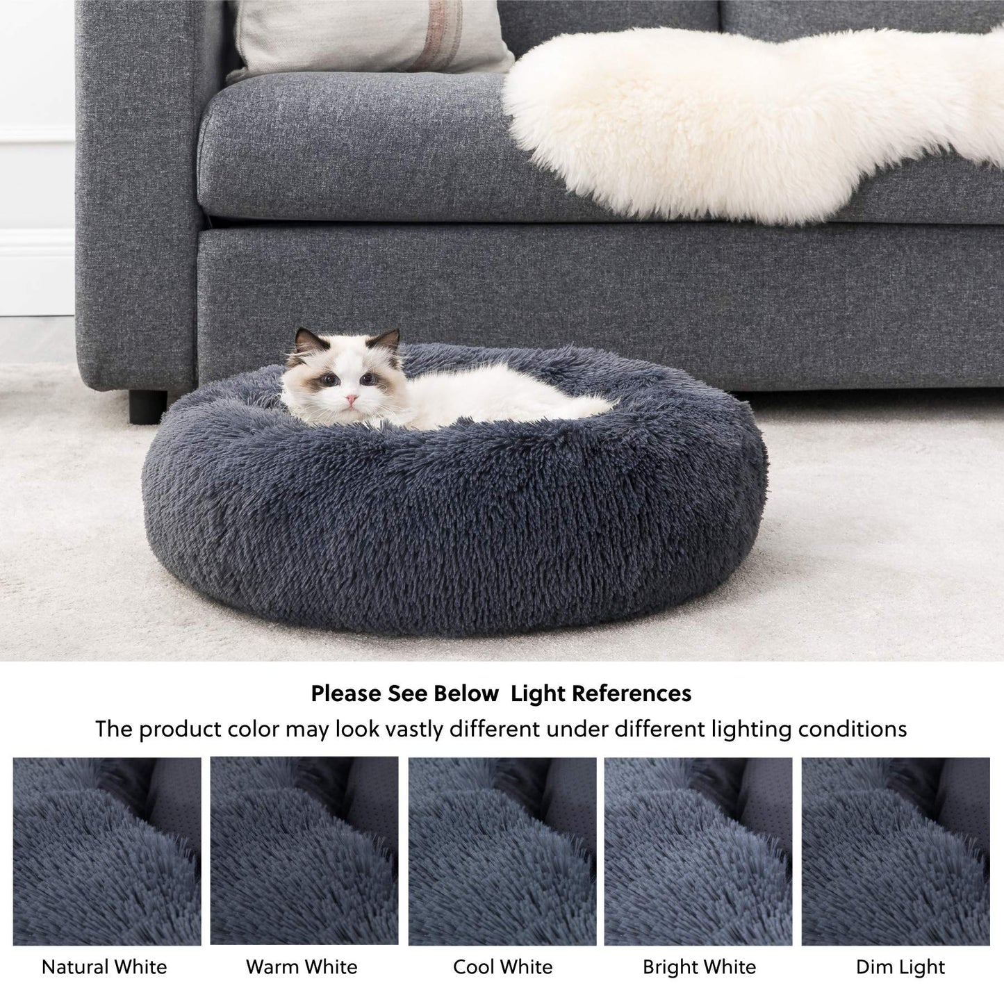 Cama para gatos de felpa - BEDSURE