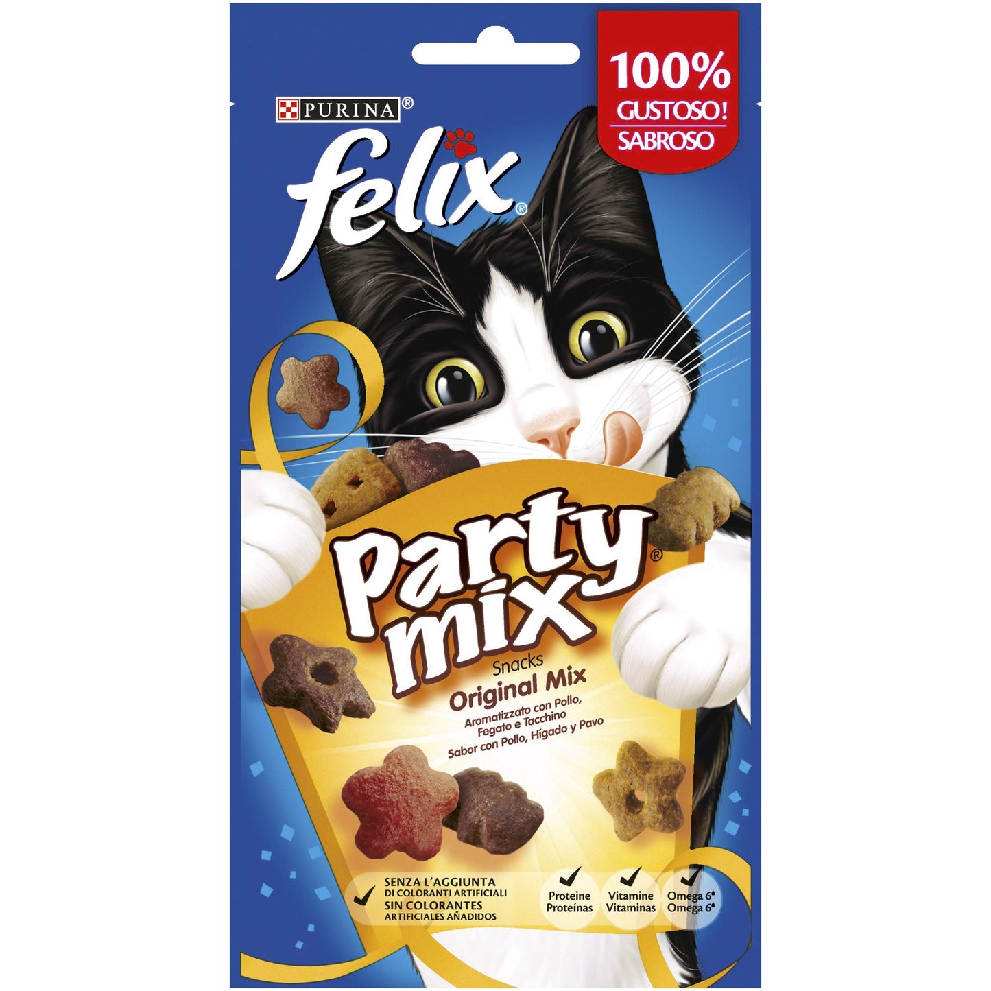 Snack para gatos - FELIX Purina Party Mix Original